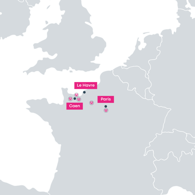 Carte entrepôt logistique Supplyweb